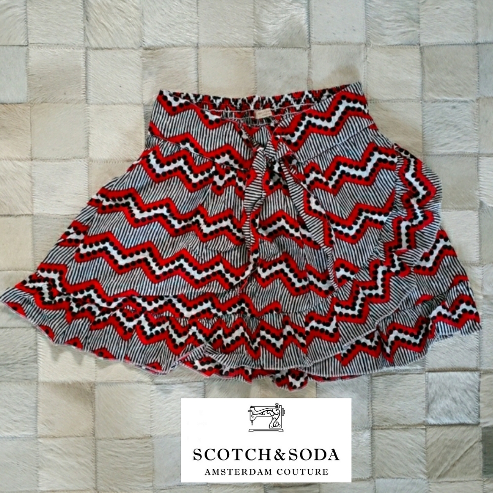Scotch & Soda front tie skirt